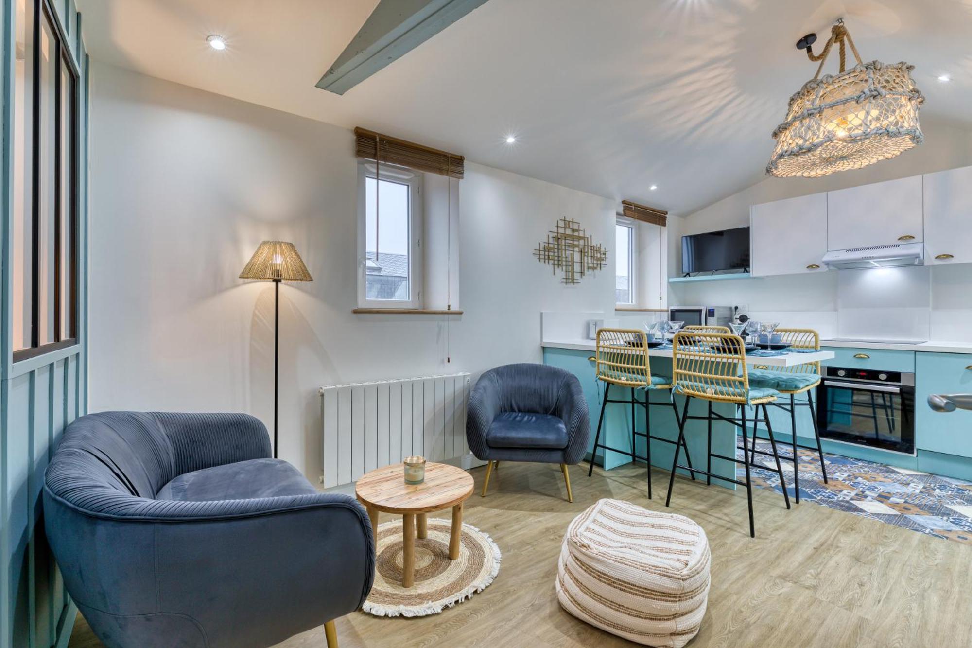 Appartement « Le Casier » Vue Mer Fécamp Exterior foto
